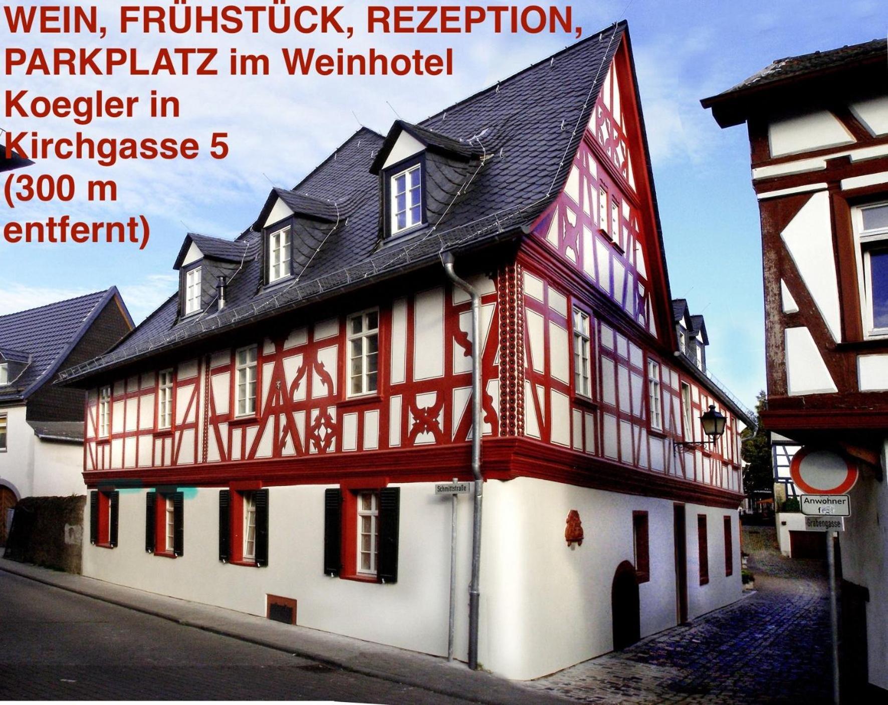 Weinhotel Eltvinum Eltville am Rhein Buitenkant foto